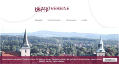 Desktop Screenshot of heimatvereine-melle.de
